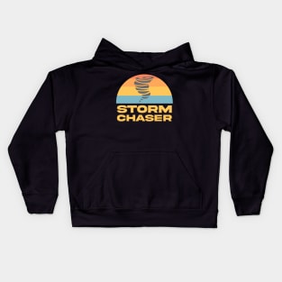 Storm Chaser - Tornado season Kids Hoodie